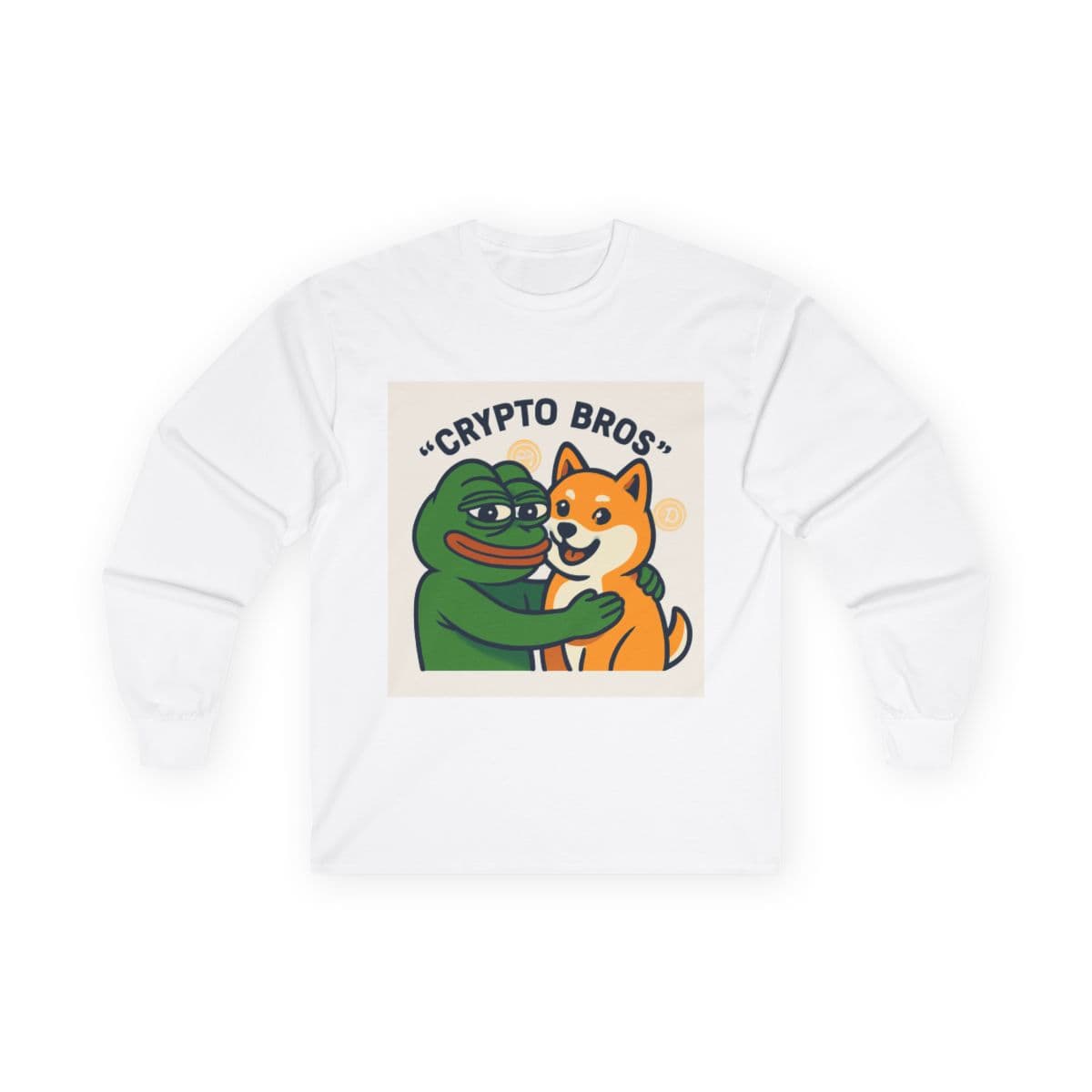 Long Sleeve Shirt — “Crypto Bros”