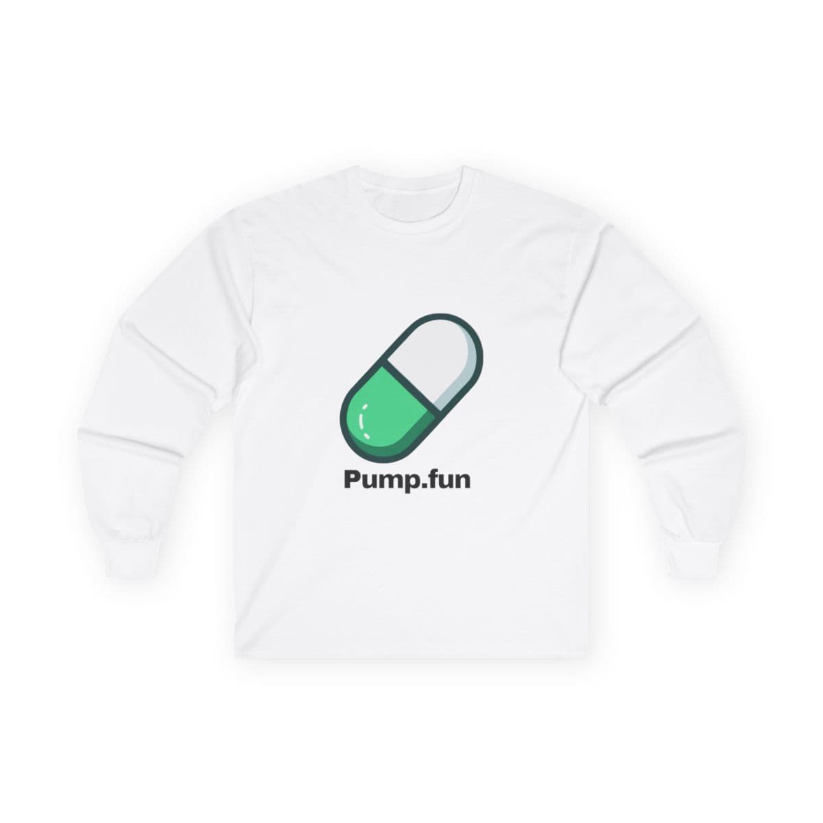 Long Sleeve Shirt — Pump.fun “Green Pill”