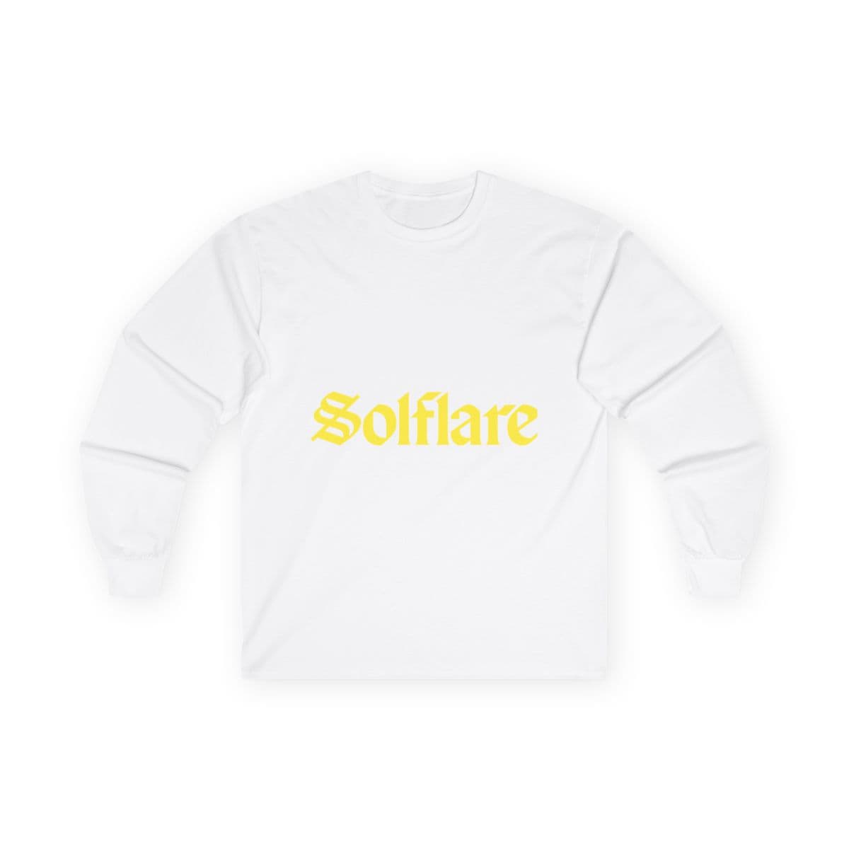Long Sleeve Shirt — Solflare Wallet (Gothic Style)